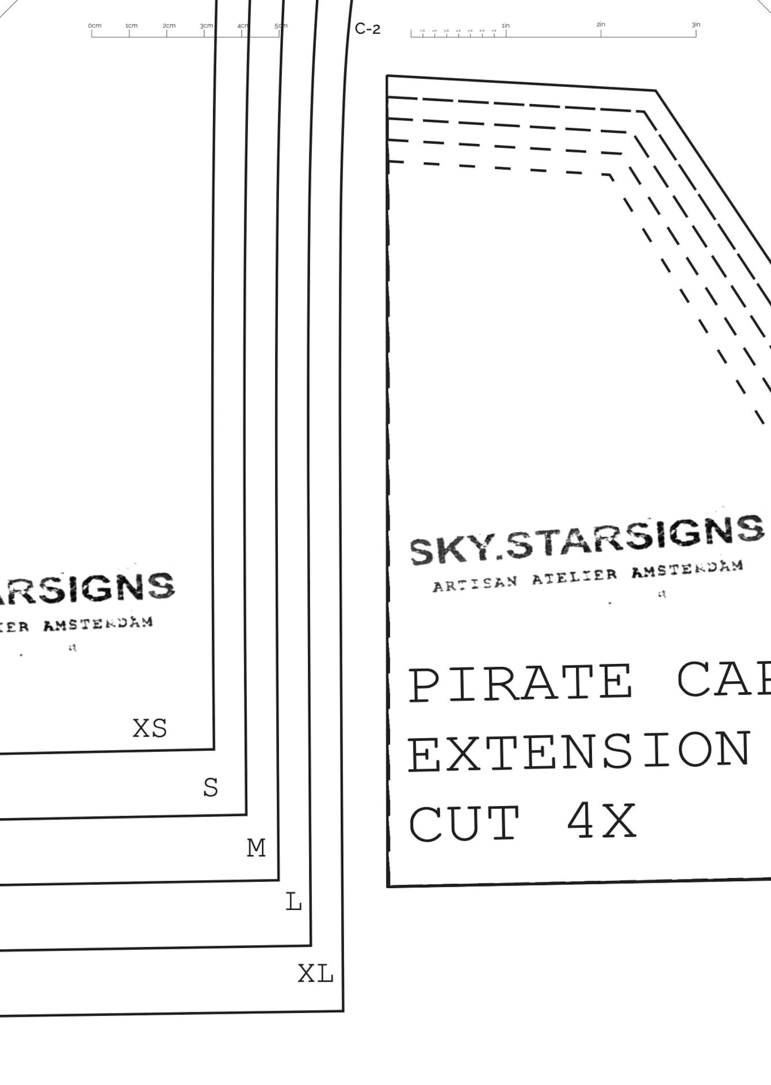 Historical Pirate Capri Breeches Digital Sewing Pattern PDF (A4 + US ...