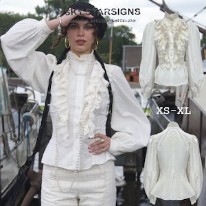 Historical Pirate Chemise Blouse Digital Sewing Pattern PDF (A4 + US Letter) confident beginner friendly ~