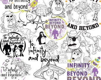 Toy Story SVG Files Bundle | Cricut, Silhouette (Instant Download)