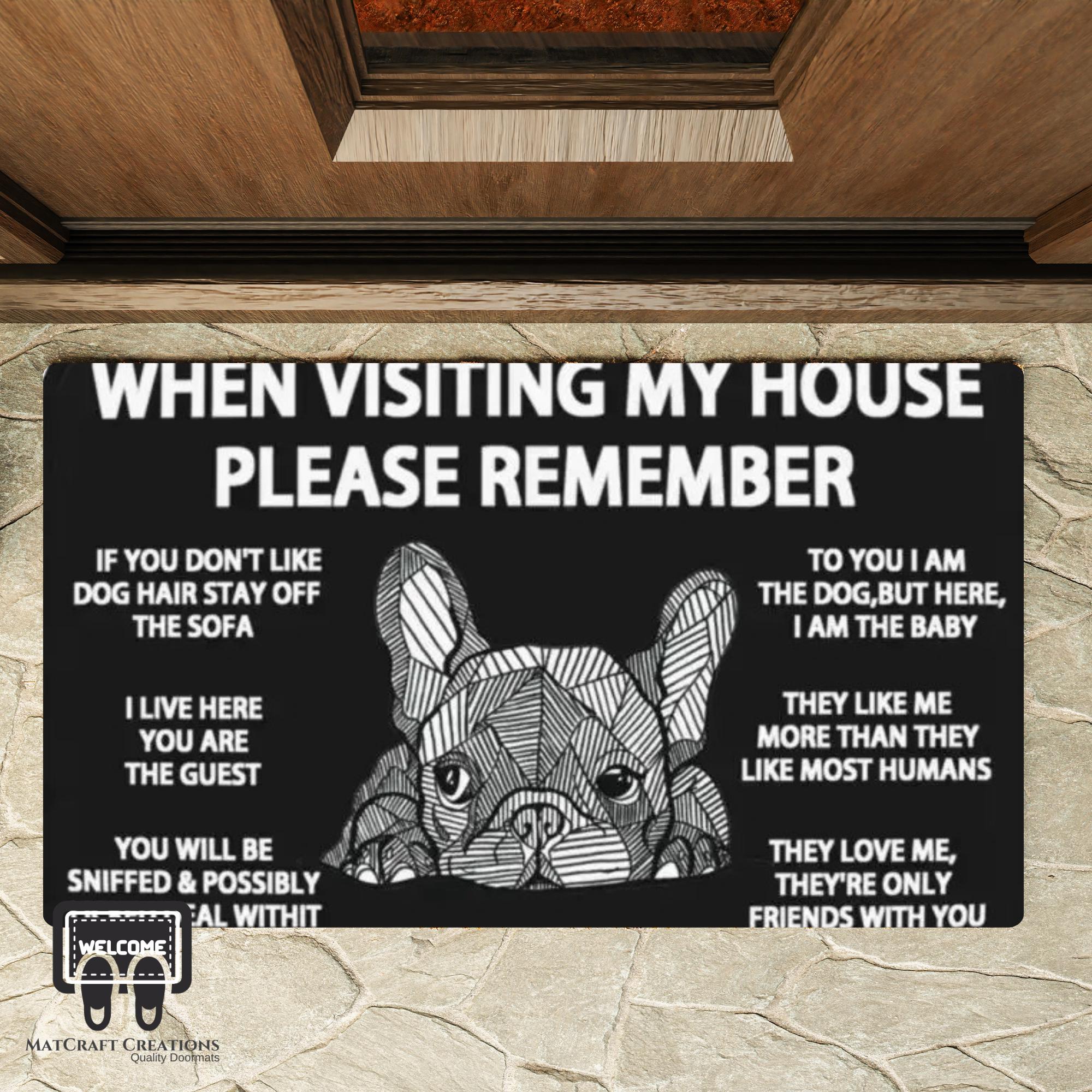 Funny Outdoor Doormat, Welcome Door Mat, Large Front Door Decor, Funny Outside Mat