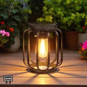Solarbetriebenes LED-Licht für den Außenbereich, hängende Solarlaterne für den Außenbereich, Verandalampe für den Garten, Feen-Nachtlichter für die Landschaft