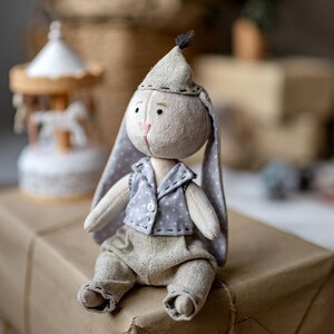 Plush bunny Teddy bunny Christmas Bunnycute bunny bunny plush bunny gift Teddy rabbit plush bunny Teddy hare Gift for boys Gift for girl
