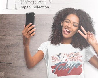 Tokyo Japanese Art inspired Graphic Unisex Comfort Colors T-shirt