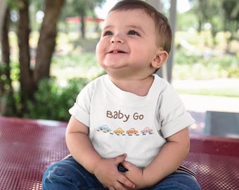 Baby Go Car Infant Fine Jersey Tee