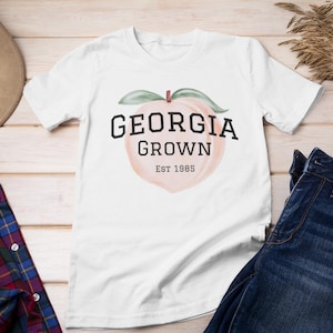 Georgia Born Personalizable Unisex Garment-Dyed T-shirt