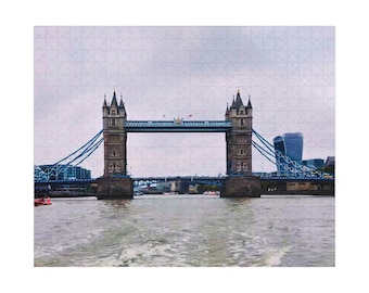 Rompecabezas del Puente de Londres de 110, 252, 520 y 1014 piezas