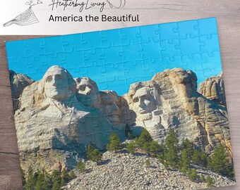 Rompecabezas del Monumento Nacional del Monte Rushmore en Keystone, Dakota del Sur