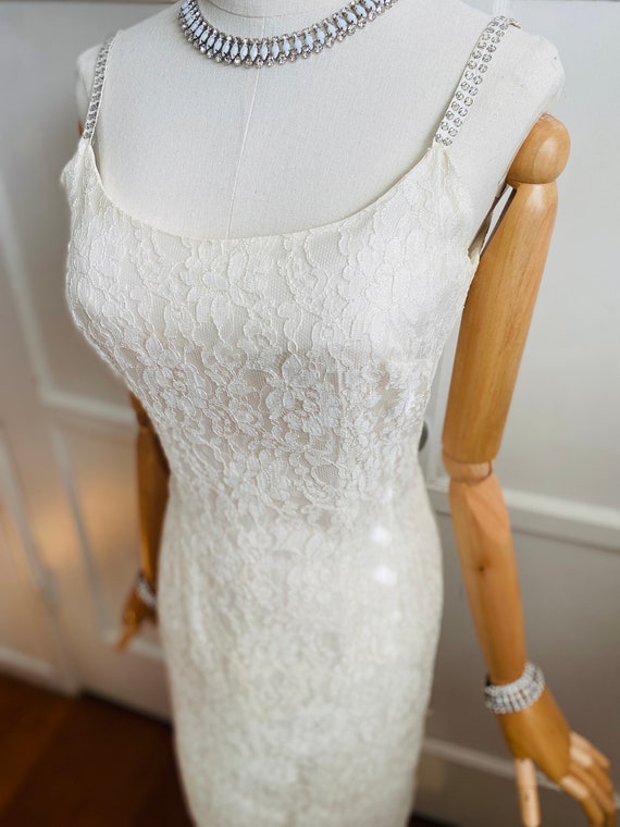 Lilli Diamond real Vintage Designer Wiggle dress … - image 4