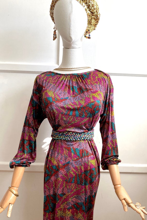 MISSONI  made in ITALY DESIGNER Vintage S dress 19