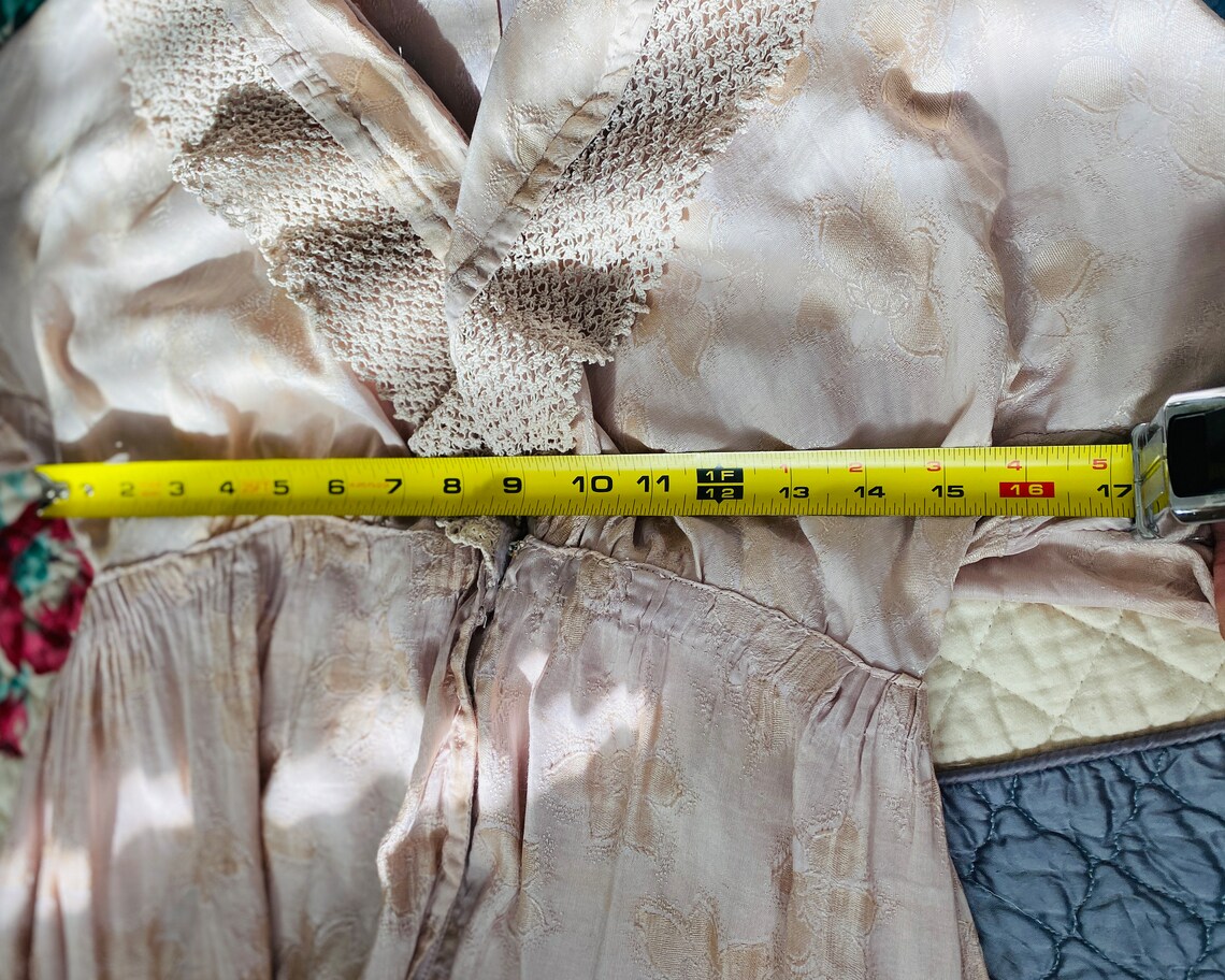 Vintage traditional embroidered dress