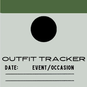 Papier cartonné Outfit Tracker-Hunter vert Lot de 12