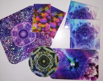 Paquete de pegatinas de colores