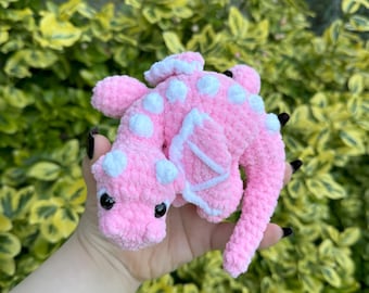 Handmade Mini Crochet Dragon Plushie: Custom Colour Design, Home Decor, Birthday, Christmas