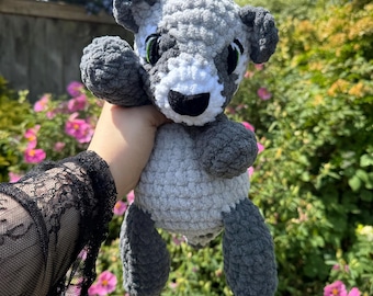 Crochet Raccoon Plush / Handmade Raccoon Stuffed Animal / Amigurumi Raccoon/ Cute Plushie Gift / Nursery Decor / Baby Shower Gift