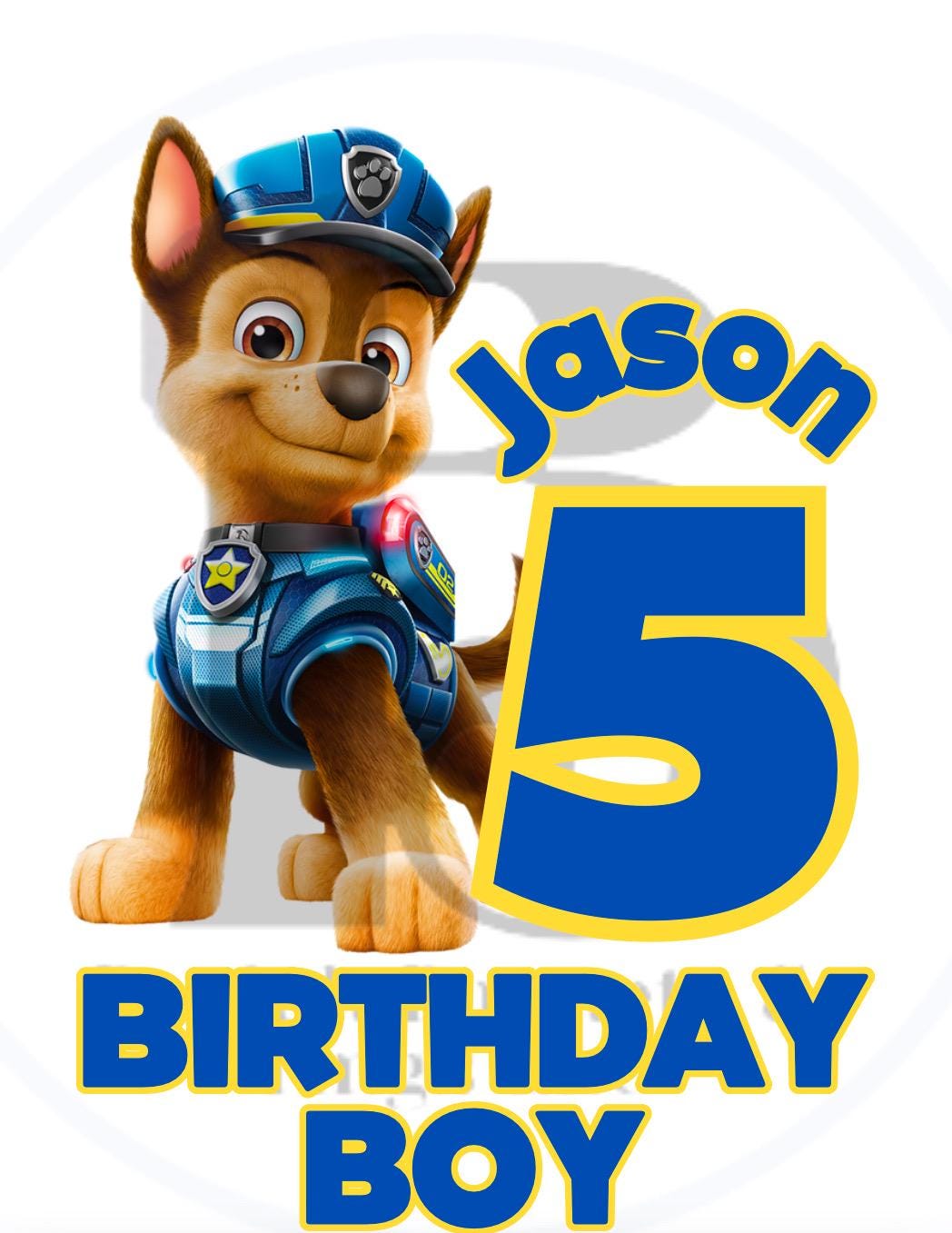 Custom Patrol Birthday Shirt, Patrol Birthday Shirt, Personalized PNG, Custom Birthday Patrol Shirt, editable
