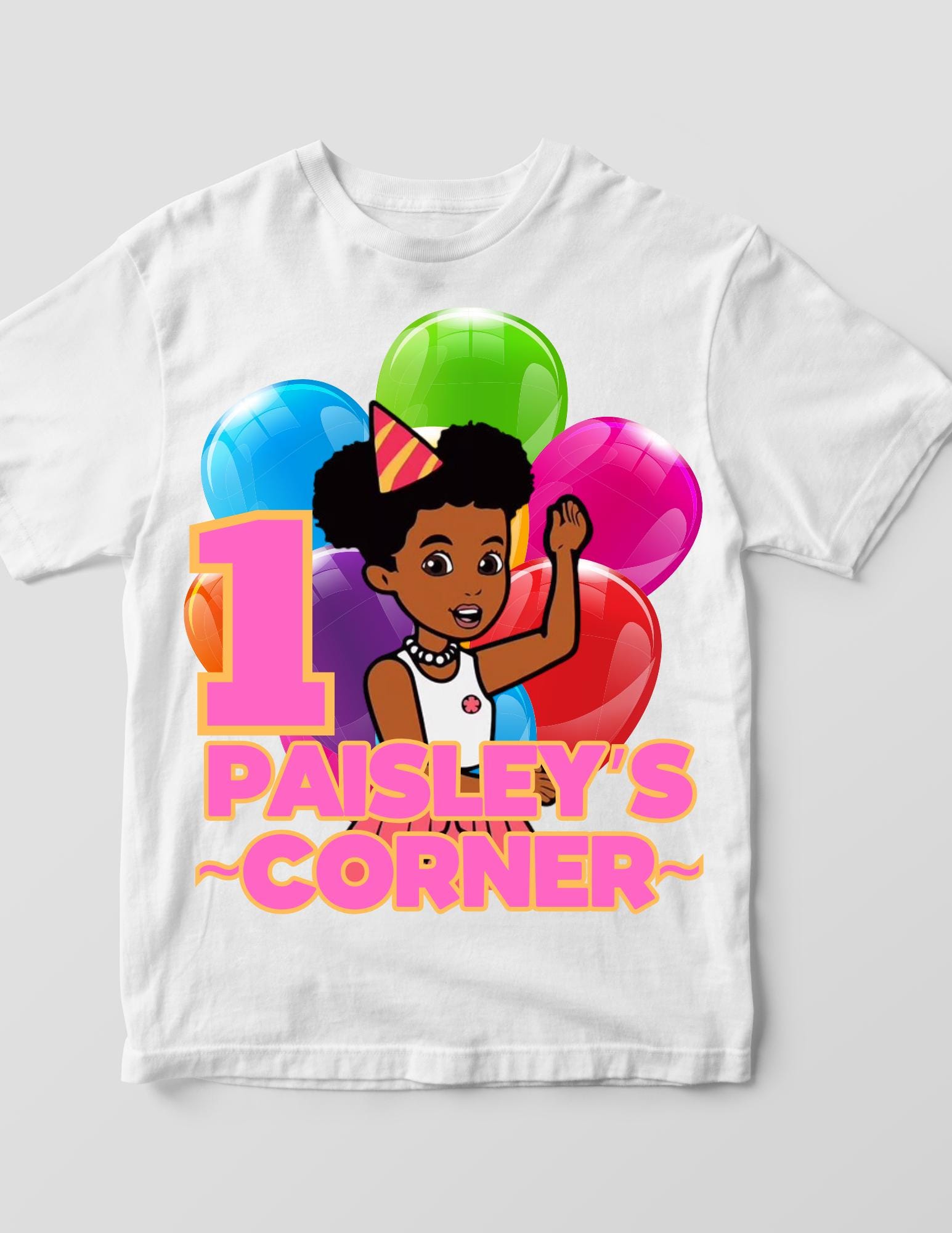 gracie s, editable,  birthday shirts, canva editable, birthday girl, corner shirts, png