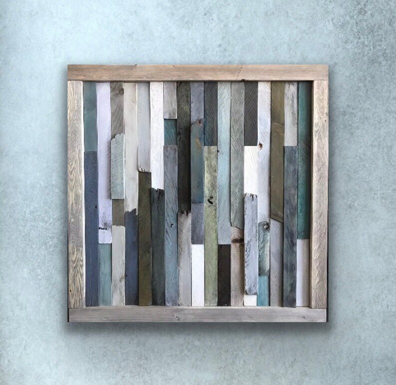 One Of A Kind Modern Wood Wall Art Rustic Contemporary 24 U201dx24 U201d Textured 3d Artwork Mosaic Wall Sculpture Ready To Ship Art Collectibles Mosaic Kromasol Com