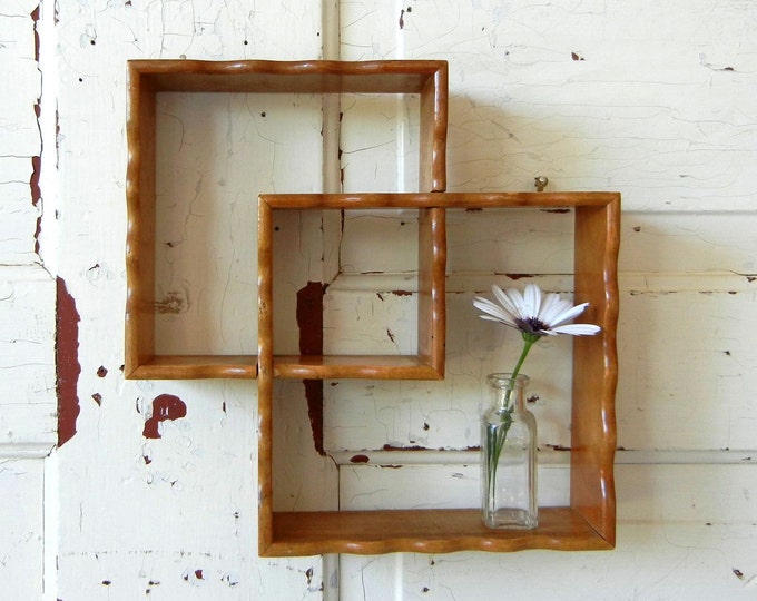 Vintage Interlocking Wood Shelves From Japan Etsy