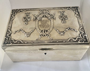 Gorham Circa 1900 Sterling Silver 925 Magnificent Box