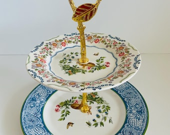 Soporte para tartas de dos niveles