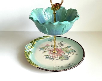 Soporte para tartas de dos niveles