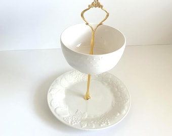 Soporte para tartas de dos niveles