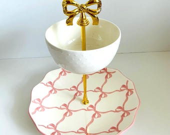 Soporte para tartas de dos niveles