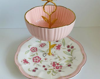 Soporte para tartas de dos niveles