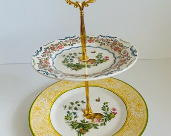 Soporte para tartas de dos niveles