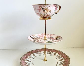 Soporte para pasteles de tres niveles