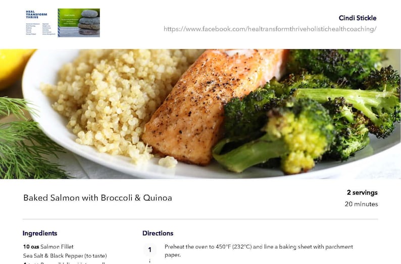 Elimination Diet 7Day Meal Plan 13 recipes guide meal Etsy