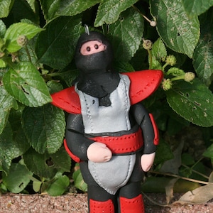 Ninja Ornament, Ninja Krieger Ornament, Ninja Urlaub Ornament, Ninja Cake Topper