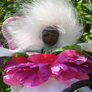 Flower Fairy Doll, Bridal Shower Gift, Art Doll Fairy,