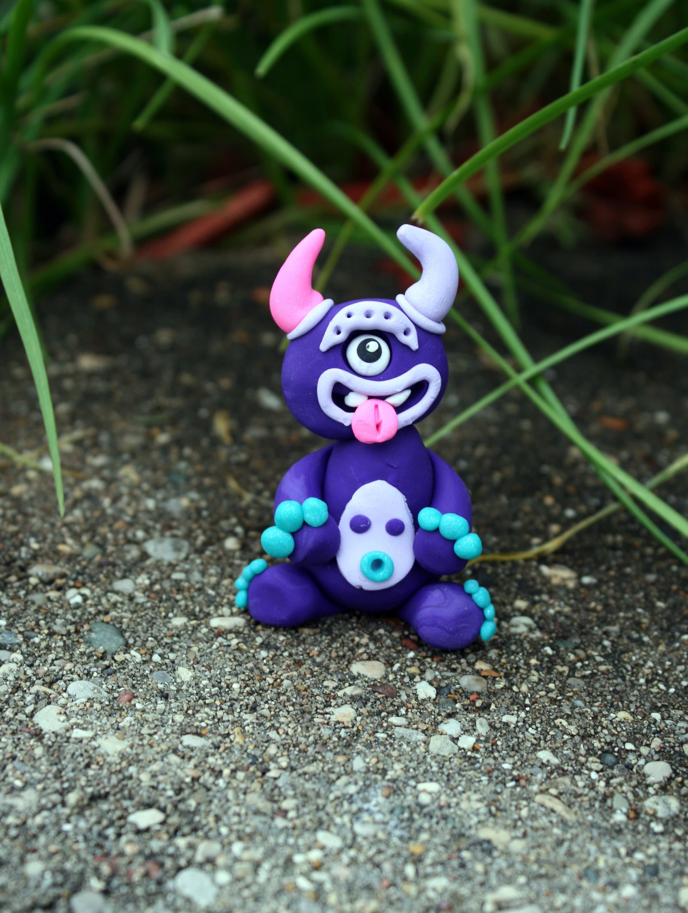 Mini Clay Monsters, Polymer Clay Monsters, Pocket Monsters, Monster  Ornaments, Monster Gift Tags - Etsy