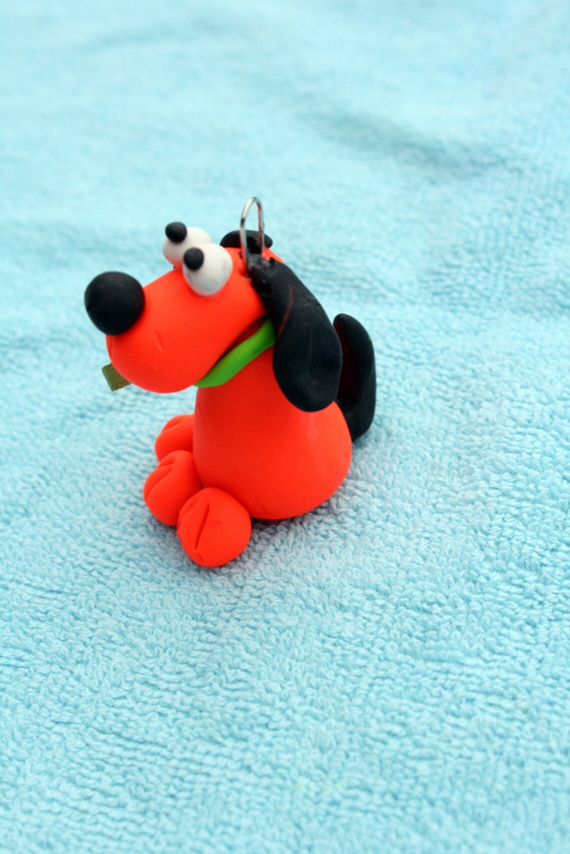 Polymer Clay Dog Hound Clay Dog Ornament Hound Dog Gift Etsy