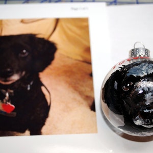 Handpainted Pet ornaments-custom pet ornaments-pet image 4