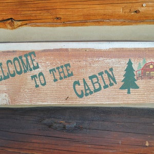 Welcome sign wood, Welcome sign, reclaimed wood sign, Welcome cabin signs, wood sign sayings, cabin decor, cabin signs, cabin wall art
