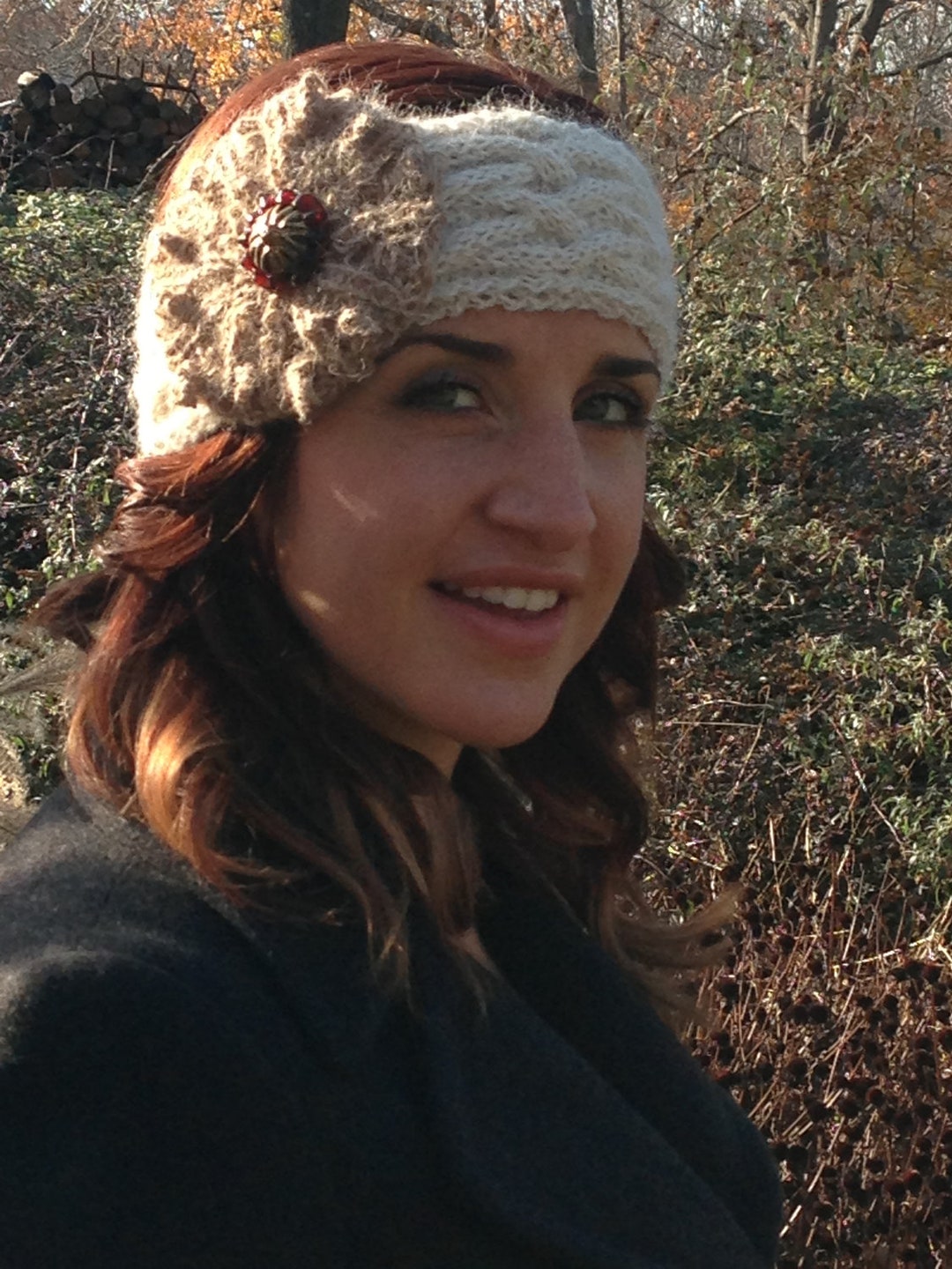 Knitted Pattern Winter Headband Head Warmer PATTERN Etsy