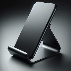 Minimalist cell phone holder