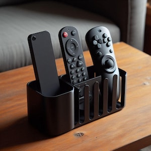 Minimalist remote control holder – stylish organization for your home