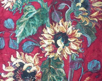 Sonnenblumen Wandteppich