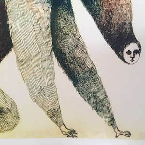 Magical Monster, Giclée 13 x 10