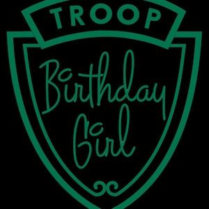 Troop Birthday Girl SVG – Inspirerad av Troop Beverly Hills!