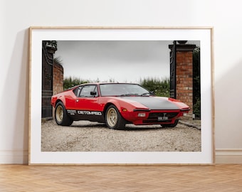 De Tomaso Pantera GTS Garage Banner 2ft X 4ft - Etsy