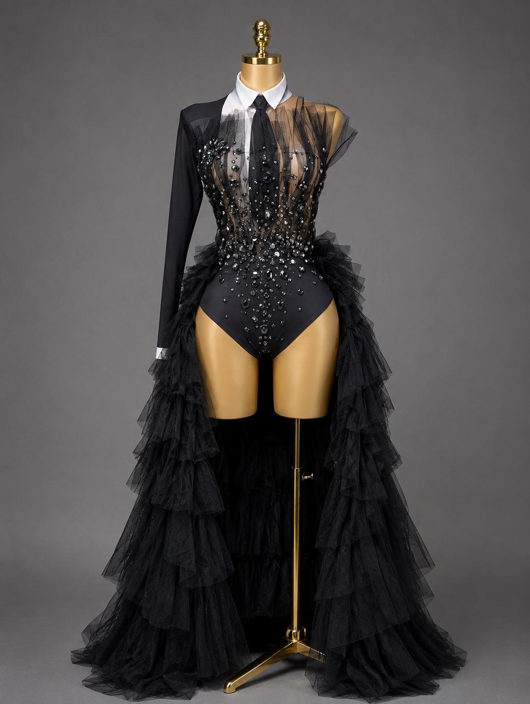 Black Drag Queen Outfit - Etsy