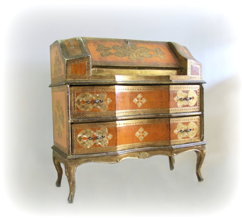 Vintage Floine Drop Leaf Desk