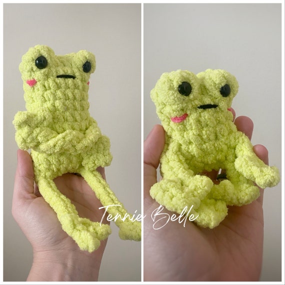 Leggy Frog Plushies, Leggy Frog Plush, Amigurumi Frog For Sale