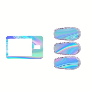 Iridescent Tandem T-Slim Insulin pump decal (choose a set)