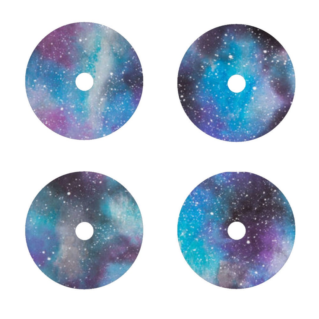 Galaxy Vinyl Sticker for Freestyle Libre 1 or 2 Sensor Set of 4 Etsy