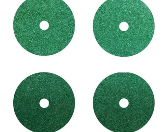 Green Glitter  Vinyl Sticker for FreeStyle Libre 1 or 2 Sensor - Set of 4
